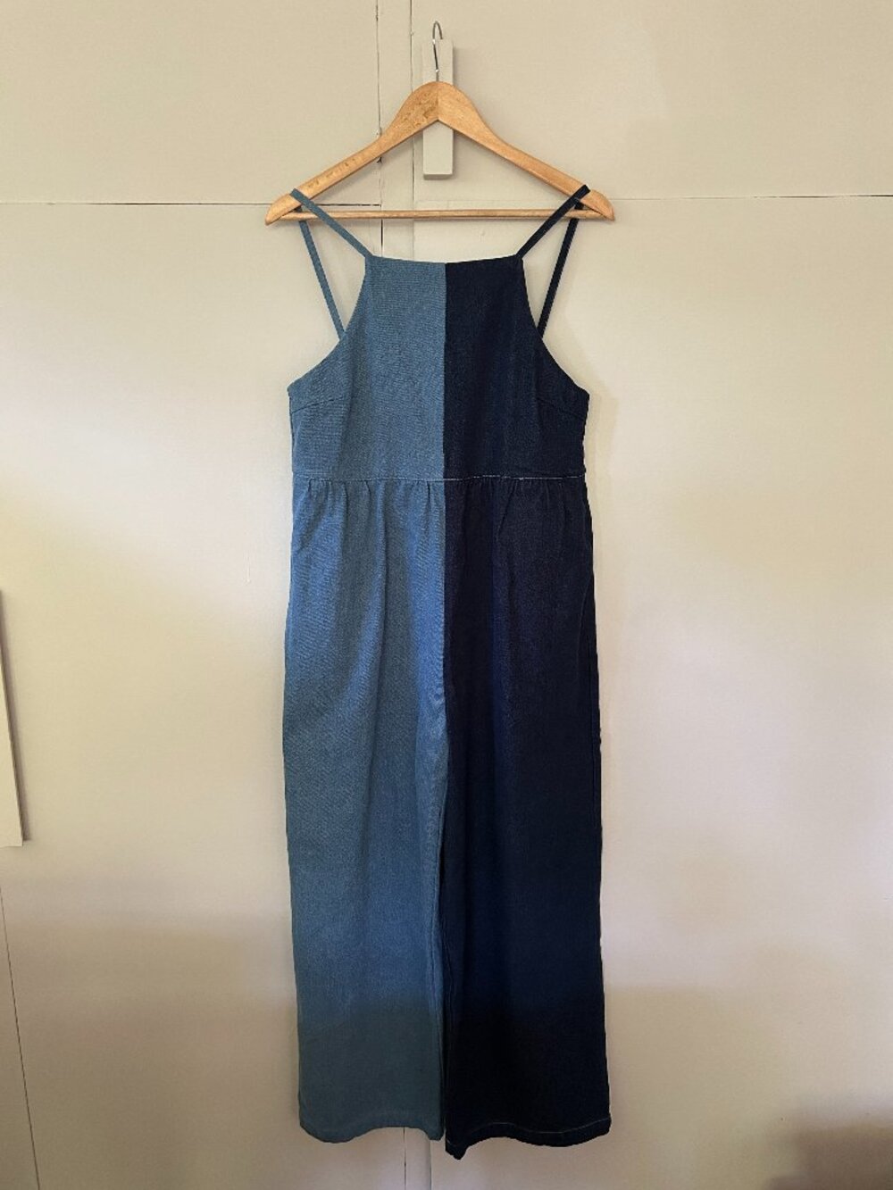 Anthropologie Rita Row Colorblock Jumpsuit